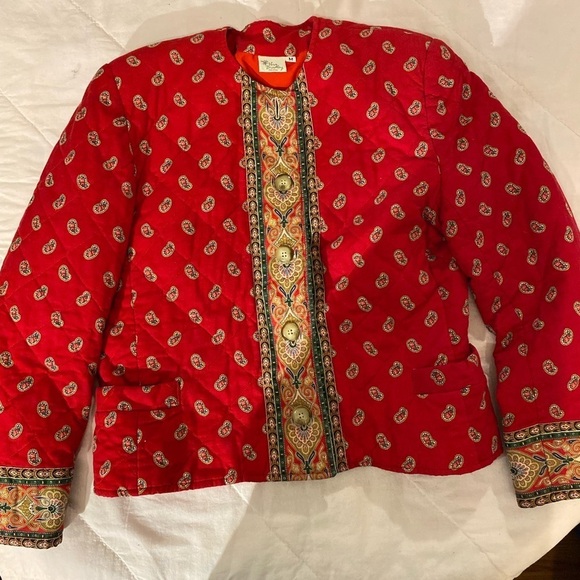 Vintage Vera Bradley Jacket size Medium (FS) - Picture 3 of 13